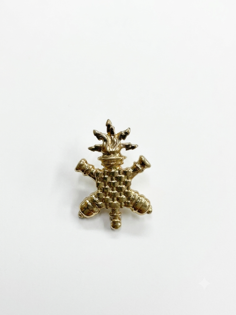 Insignia para cuello Heroico Colegio militar